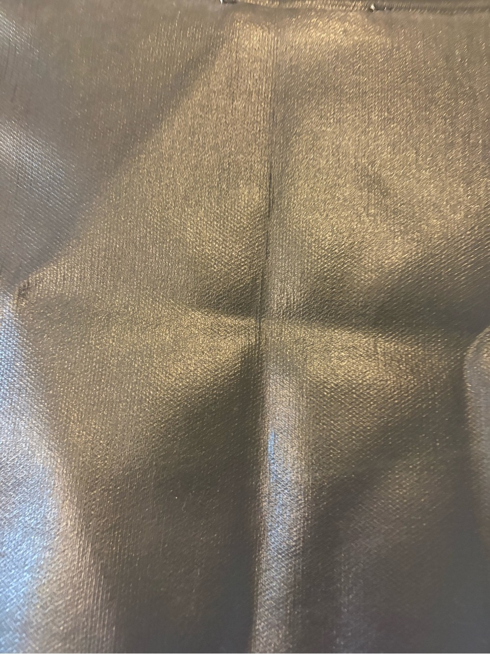 Zara Black Faux Leather Bustier Top with Sweetheart Neckline - Picture 4 of 5